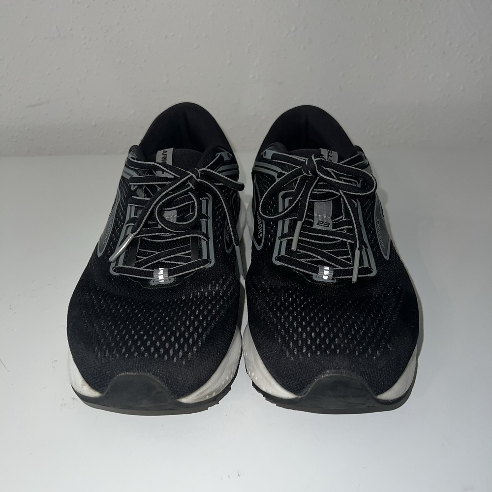 Brooks Ariel GTS 23 Womens Black White Athletic Running Shoes 8.5 Wide D - Picture 5 of 9